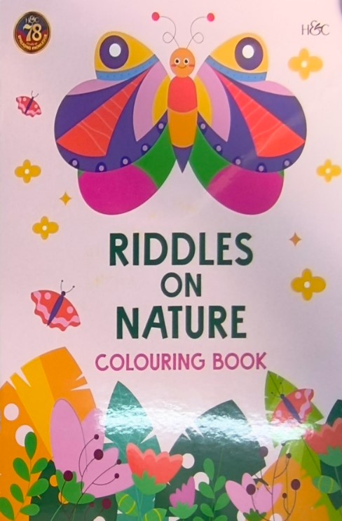 Riddles On Nature Colouring Book